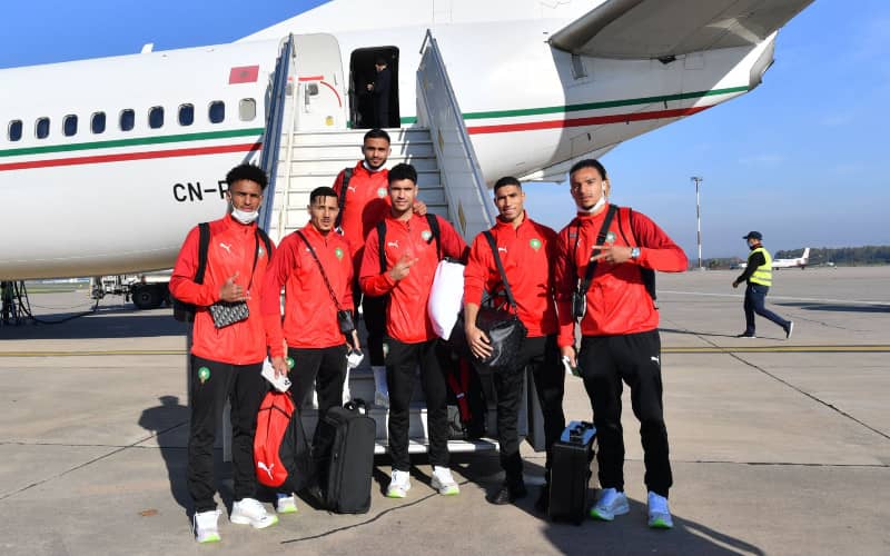 Morocco's National Team Departs for Africa Cup of Nations in Cameroon