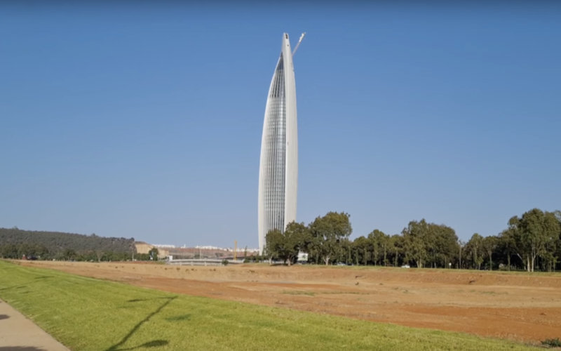 Morocco's Tallest Skyscraper: Mohammed VI Tower Nears Completion in Rabat