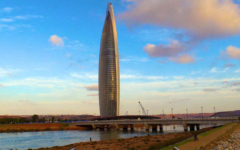 Morocco's Tallest Skyscraper: Mohammed VI Tower Nears Completion in Rabat