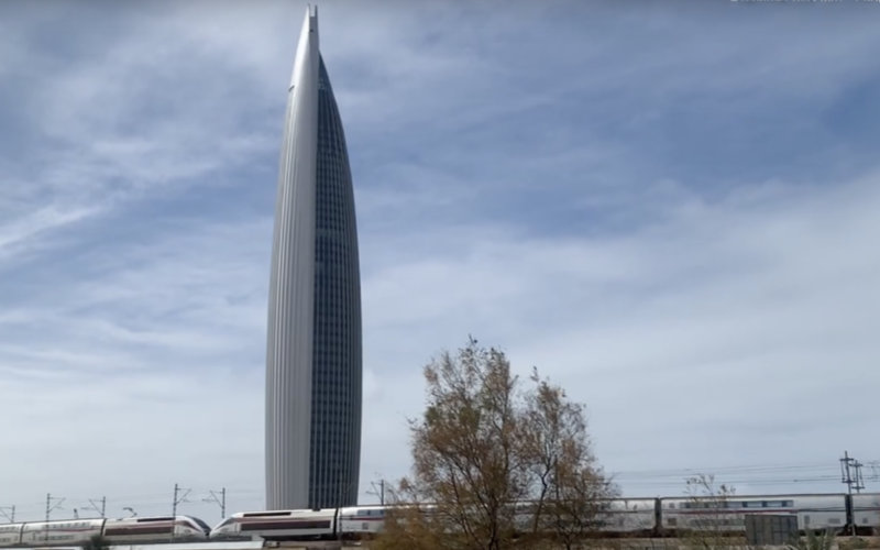 Morocco's Tallest Skyscraper Nears Completion: Mohammed VI Tower in Rabat Reaches Milestone
