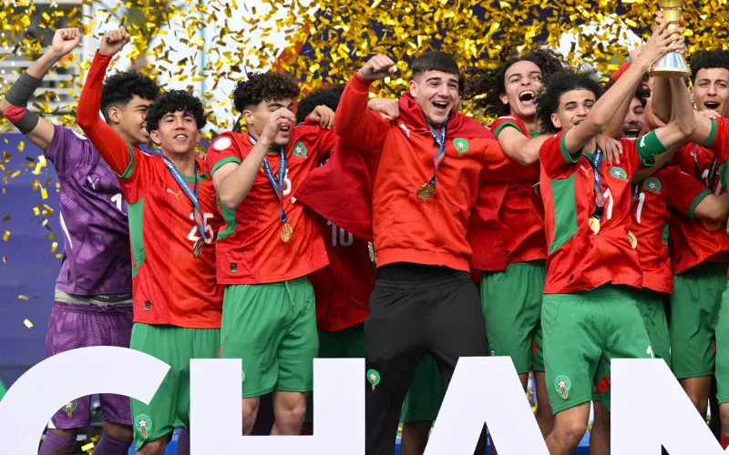Morocco's U-17 Soccer Team Clinches First-Ever African Title, Earns Royal Praise