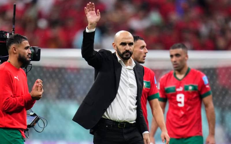 Morocco's Walid Regragui Named Top Coach of 2022 World Cup by Sky Sports Pundits