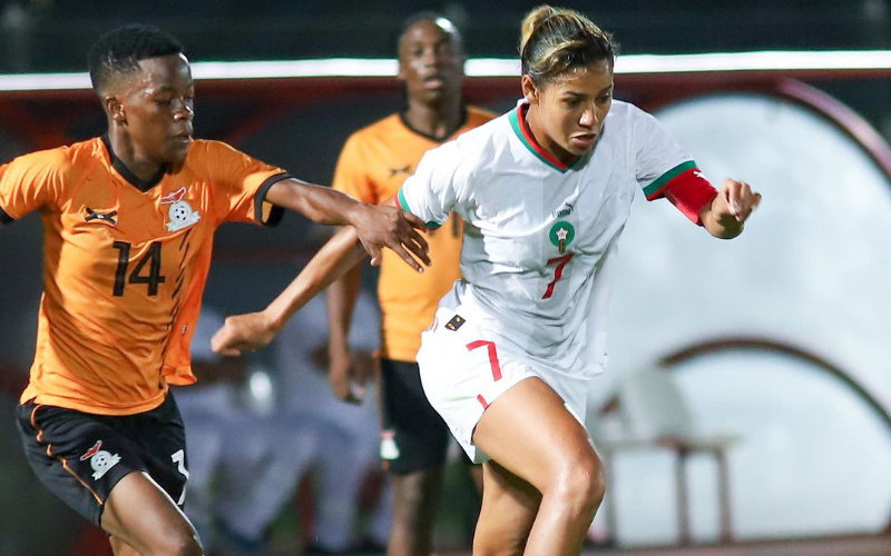 Morocco's Women's Team Suffers 6-2 Defeat to Zambia in Friendly Match