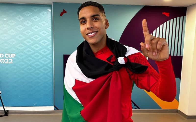 Morocco's World Cup Team Raises Palestinian Flag, Draws Hezbollah Praise