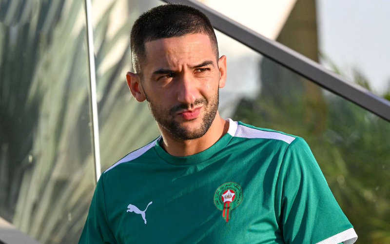 Morocco's Ziyech Returns to Training, Fitness in Question for Ivory Coast Friendly