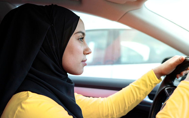 Muslim Woman Finds Freedom as Uber Driver, Balancing Faith and Work