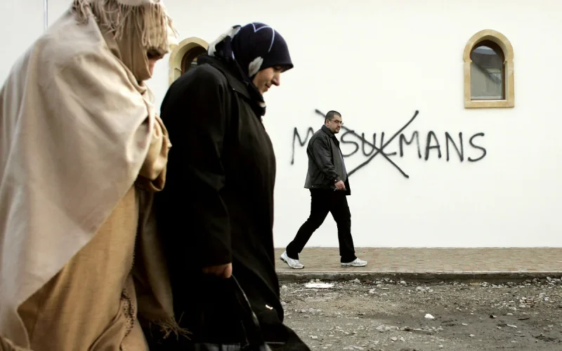 Muslims in France are 19 times more at risk of being victims than others