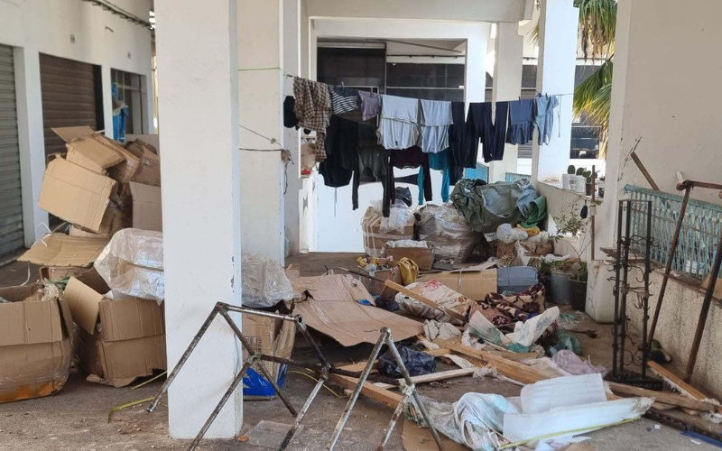 In Nador, a "thriving market" becomes a haven for drug addicts and the homeless