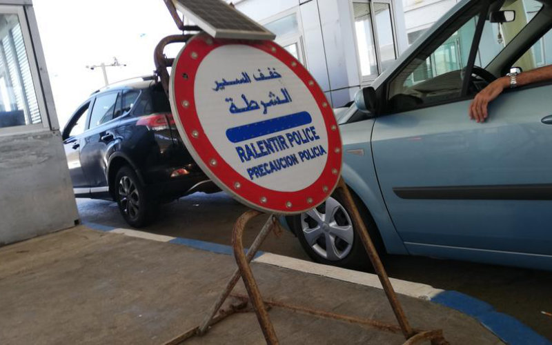 New Parking Lot Eases Traffic for Moroccan Expats at Bab Sebta Border Crossing