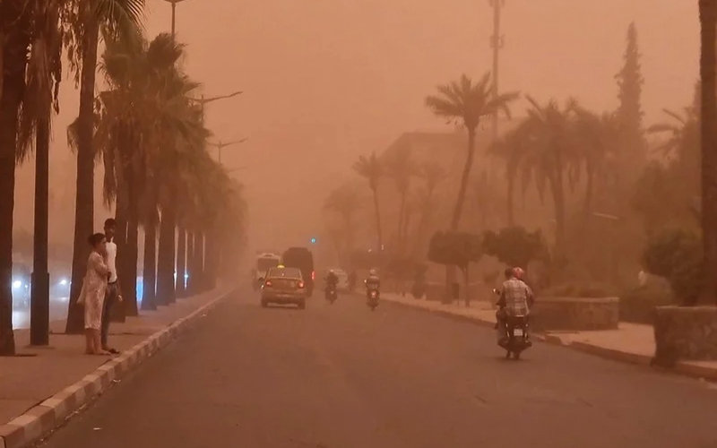 Strong Winds and Dust Storms to Hit Morocco as Cold Front Approaches