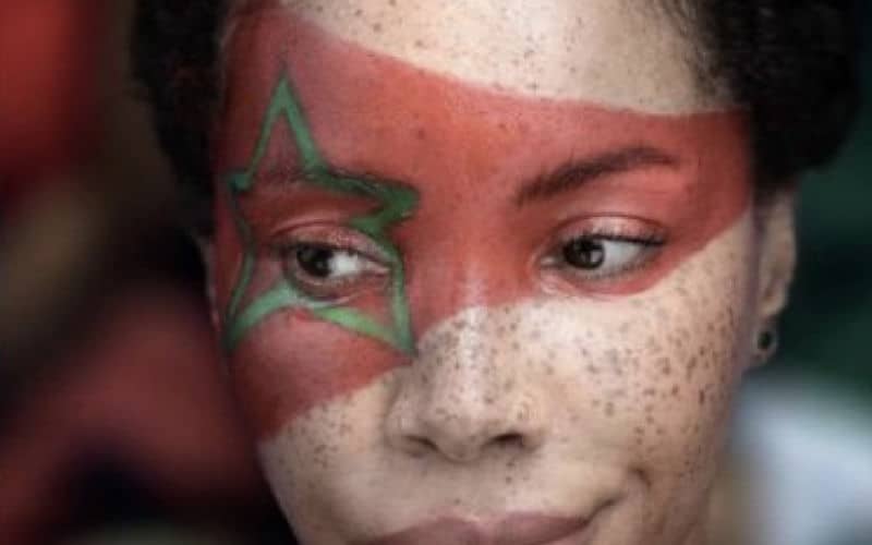 Nivea Ad Sparks Outrage in Morocco Over World Cup Face Paint Image