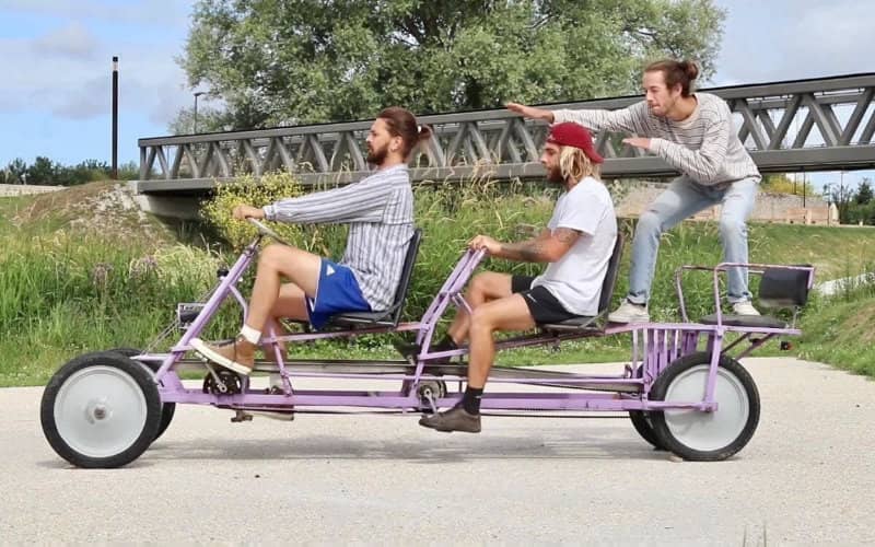 Normandy Quintet Embarks on 4,500 km Eco-Journey to Morocco by Pedal Car