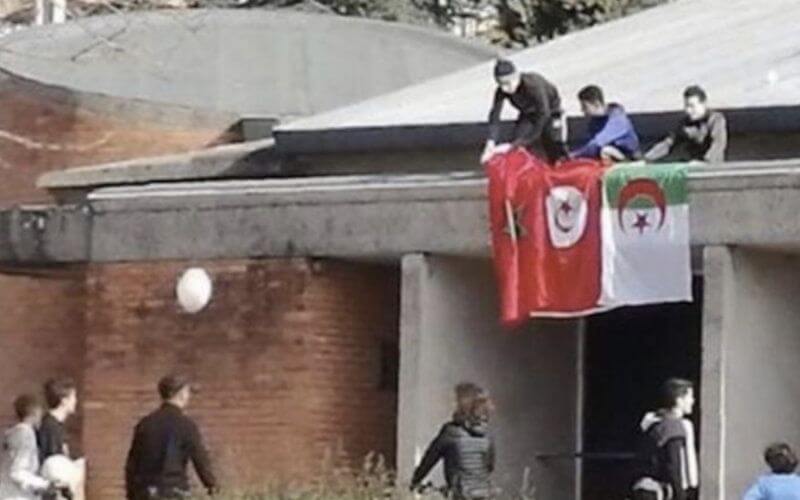 North African Flags Displayed on French Church, Sparking Controversy in Albi