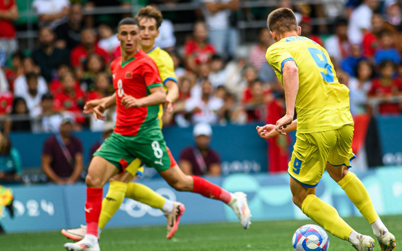 Olympic Soccer: Morocco Suffers Upset Loss to Ukraine in Paris Games
