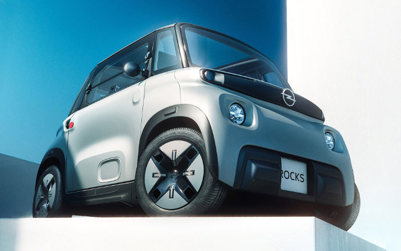Opel Unveils Redesigned Electric Quadricycle 'Rocks' Made in Morocco