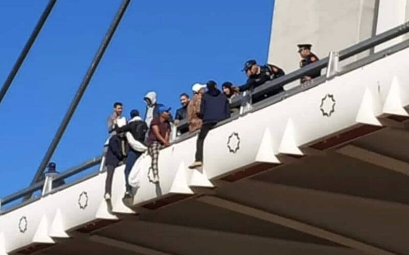 Orphaned Children in Casablanca Attempt Bridge Suicide in Cry for Help