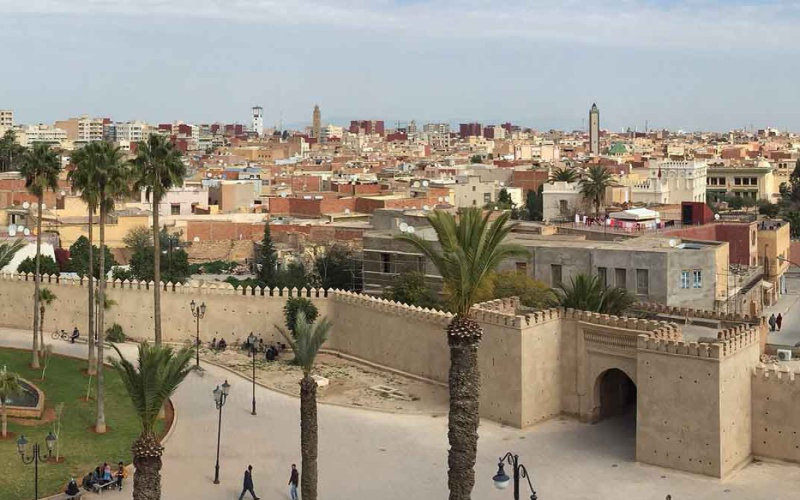 Oujda Residents Bristle at City's Mandatory Building Color Scheme