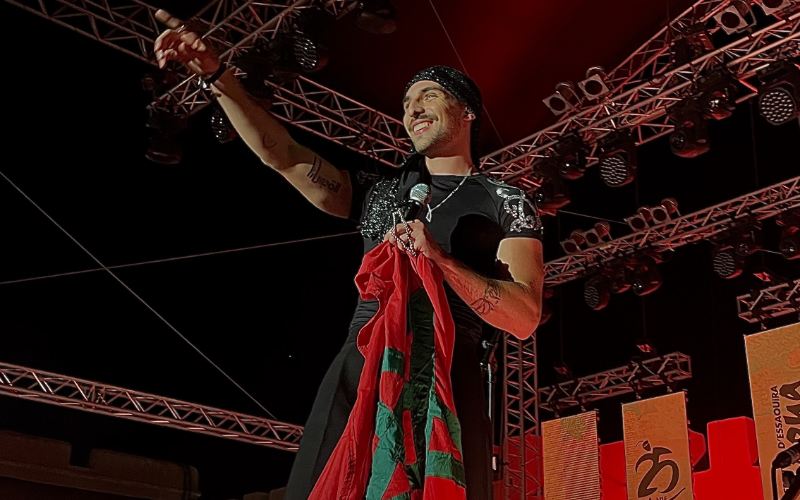Palestinian Singer Sparks Outrage at Moroccan Music Festival for Flag Incident