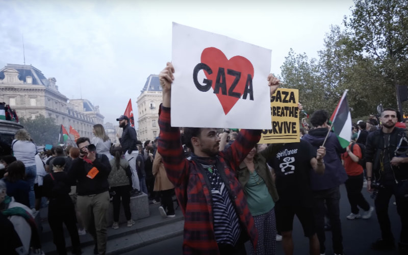 Paris Court Overturns Ban on Pro-Palestinian Protest, Hundreds Rally