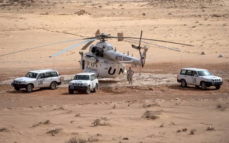 UN Peacekeepers Injured in Vehicle Accident in Western Sahara