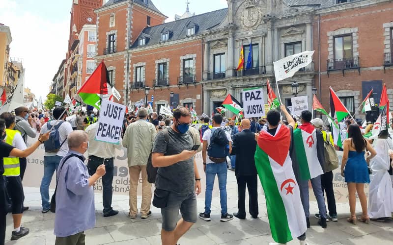 Podemos Leaders' Pro-Sahrawi March Sparks Diplomatic Tension with Morocco