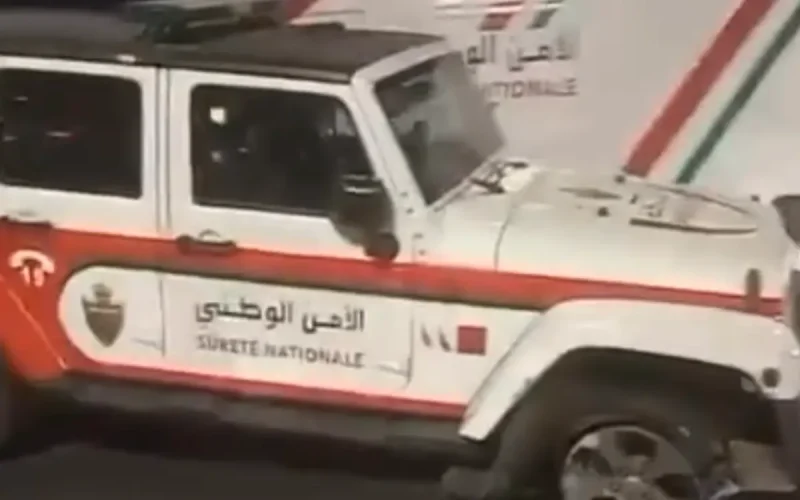 Police Car Theft Marrakech Ends in Crash Chase