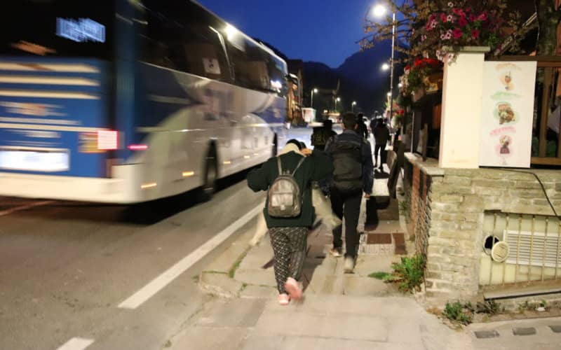Police Intercept Bus Carrying Migrants from North Africa and Middle East in Paris