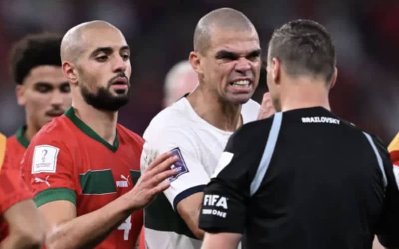 Portugal Players Criticize Referee After Shock World Cup Loss to Morocco