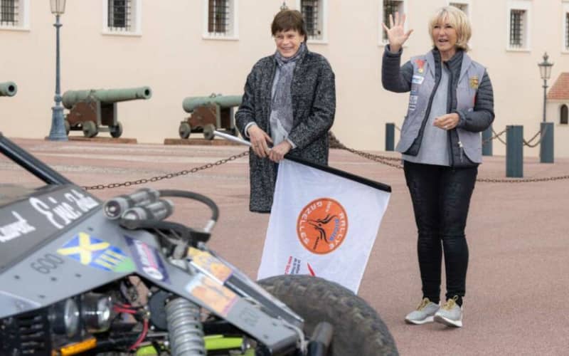 Princess Stéphanie Launches All-Women Off-Road Rally in Monaco