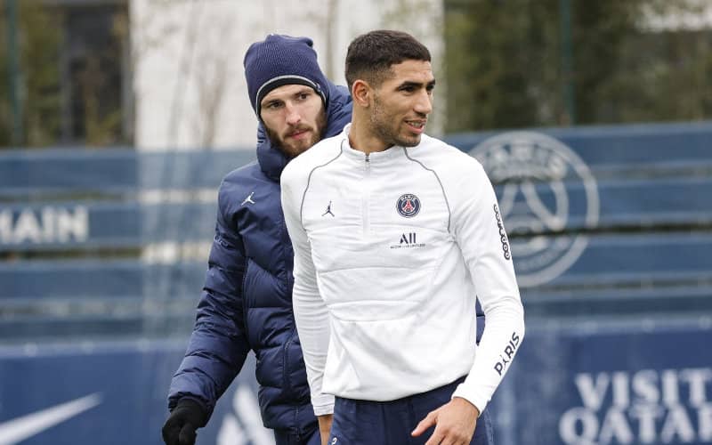 PSG Boost: Hakimi Returns to Training Ahead of Champions League Clash with Real Madrid