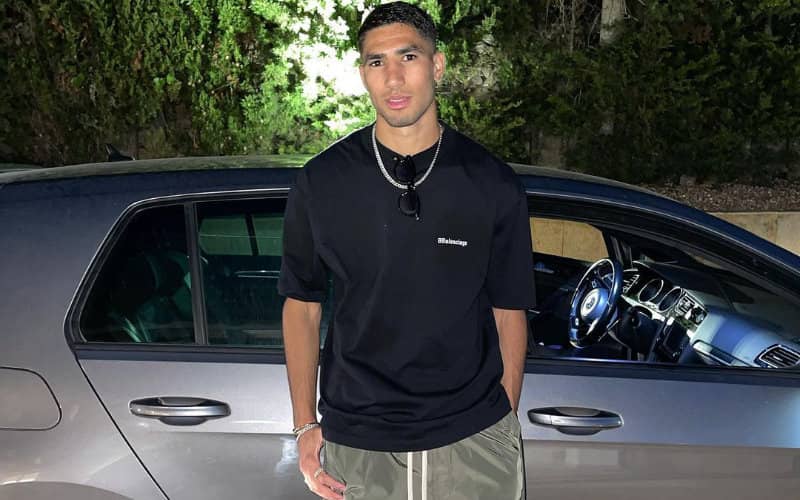 PSG Star Achraf Hakimi's Rare €54,000 Volkswagen Golf R: Specs and Details