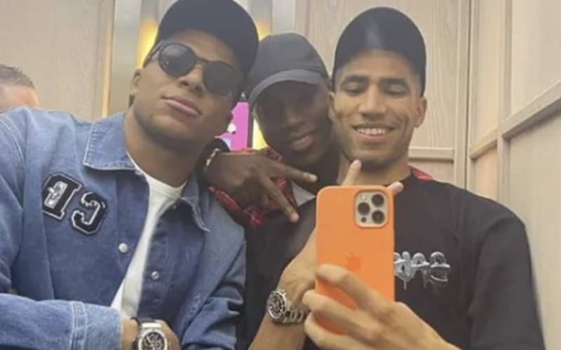 PSG Star Mbappé Spotted in Madrid, Fueling Real Madrid Transfer Rumors
