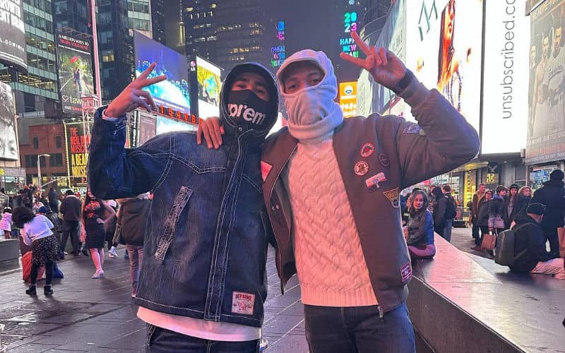 PSG Stars Mbappé and Hakimi Don Disguises to Blend In During NYC Vacation