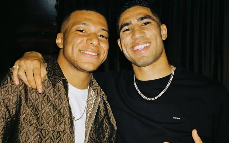 PSG Stars Mbappé and Hakimi Vacation in Morocco After US Trip