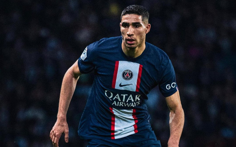 PSG's Achraf Hakimi Named World's Best Right-Back in ESPN Poll