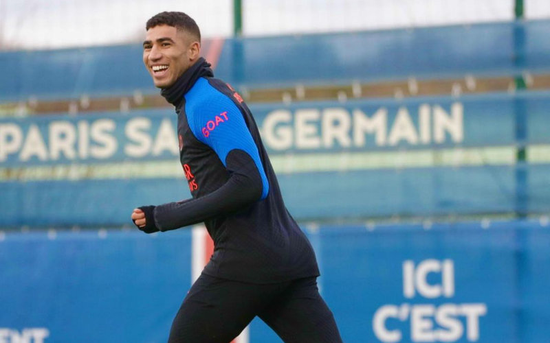 PSG's Achraf Hakimi Returns from Injury for Crucial Ligue 1 Clash Against Lyon