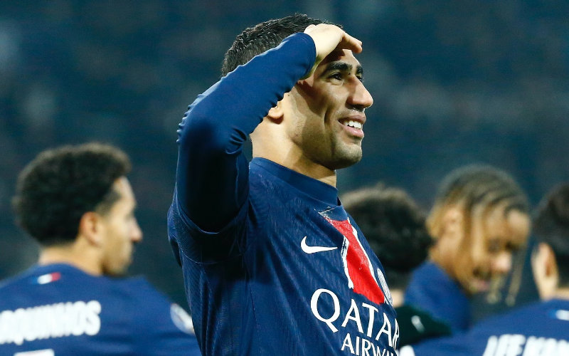 PSG's Hakimi Scores Early but Fades in Draw Against Nantes