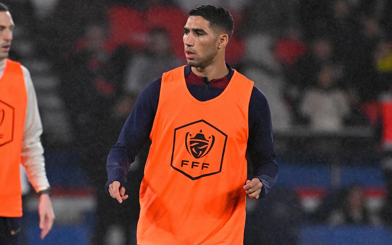 PSG's Hakimi Shows Mixed Form in 3-1 Coupe de France Win Over Brest