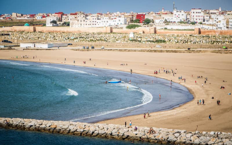 Rabat Beaches Reopen with COVID-19 Safety Measures in Place