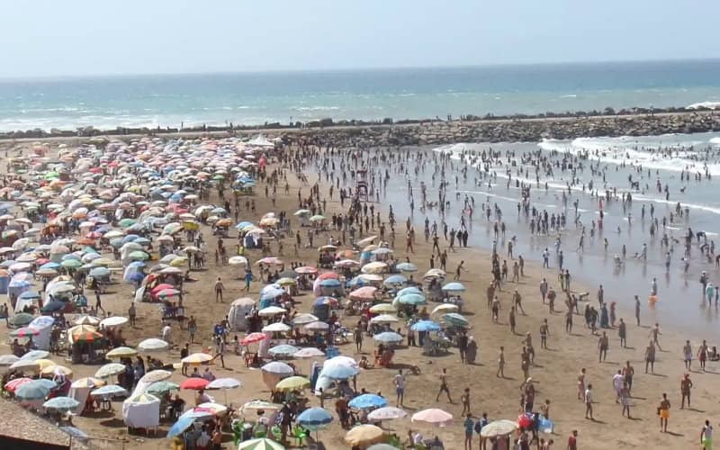 Rabat Restricts Beach Access to Local Residents Amid COVID-19 Surge