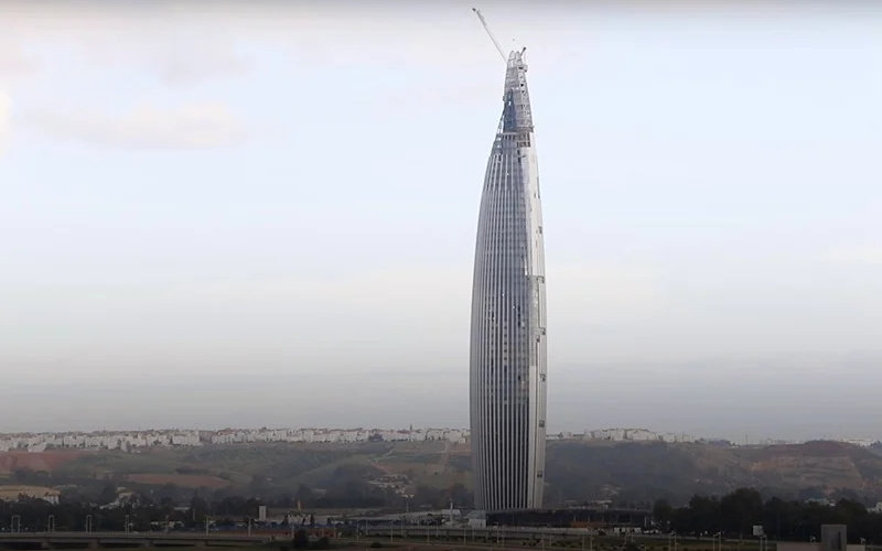 Rabat's Mohammed VI Tower Wins Top Engineering Award for Rocket-Inspired Design