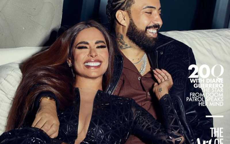 Rapper French Montana and TV Host Galilea Montijo Featured on Playboy Cover
