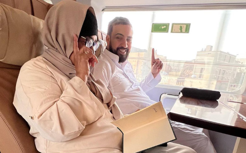 Rapper French Montana Performs Umrah Pilgrimage in Mecca with Mother