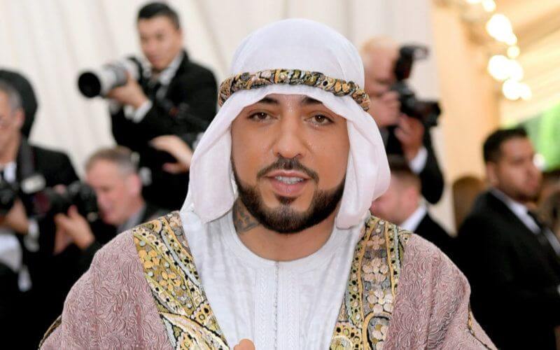 Rapper French Montana Stuns in Oriental-Inspired Outfit at Met Gala 2019