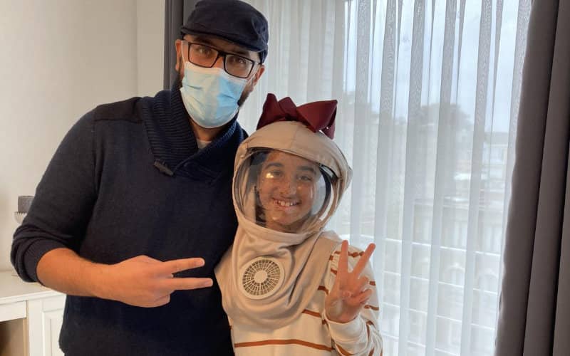 Rare "Moon Child" Disease Forces 11-Year-Old to Wear Spacesuit Outdoors