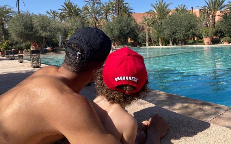Real Madrid's Raphaël Varane Vacations in Marrakech During Team Break