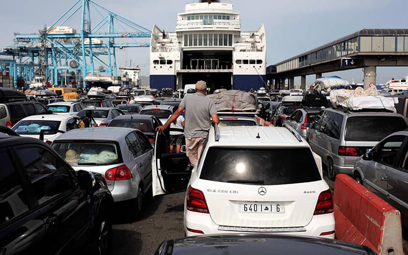 Record Numbers of Moroccan Expatriates Return Home as Travel Restrictions Ease