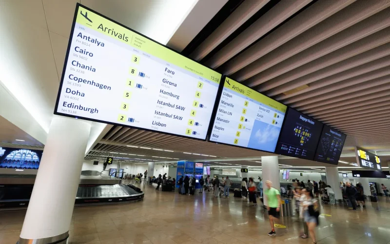 Risk of flight cancellations between Belgium and Morocco
