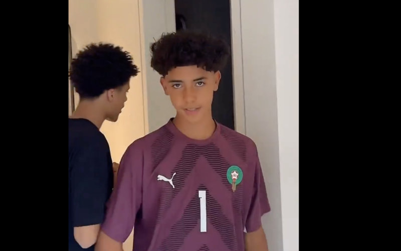 Ronaldo's Son Sparks Intrigue by Wearing Rival Goalkeeper's Jersey