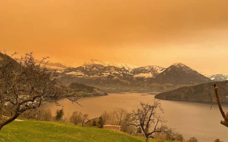 Saharan Dust Cloud Carrying Trace Radioactivity Reaches Europe